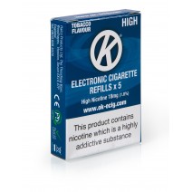 Nicocig Alternative: OK Tobacco Cartomiser Cartridge Refills 5 Pack